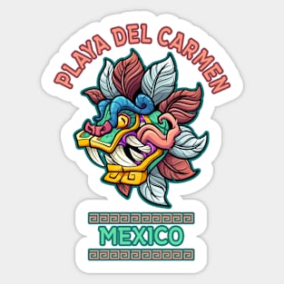 Playa del Carmen Mexico Sticker